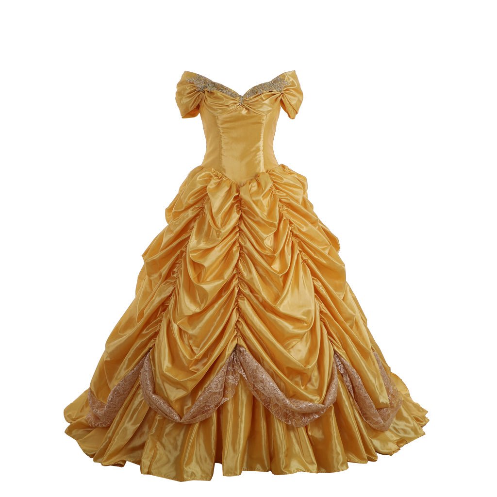 Costume Cosplay Princesse Belle | Robe Adulte Princesse Disney Belle pour Halloween & Fêtes à Thème