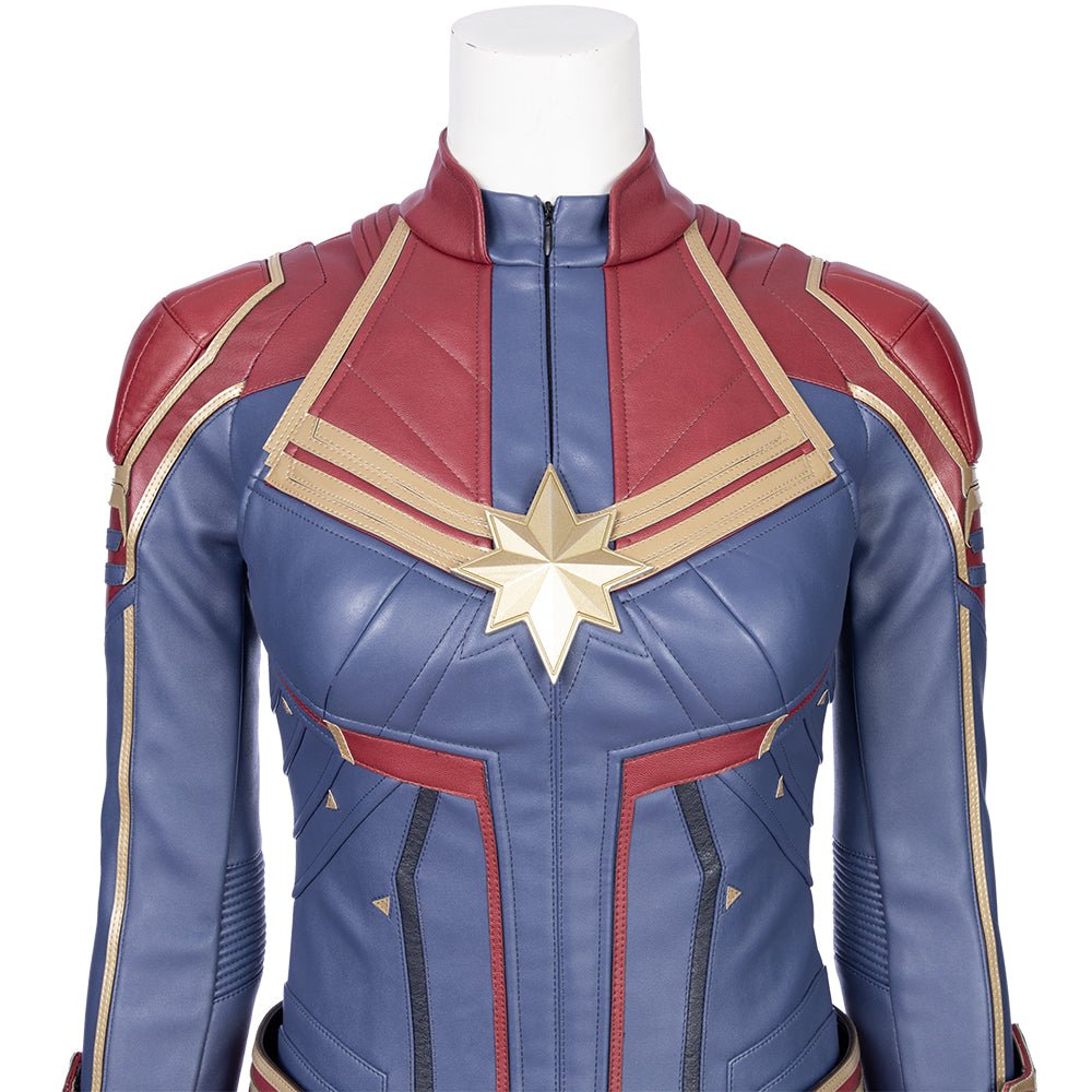 Costume Cosplay Captain Marvel - Réplique Officielle de l'Affiche du Film
