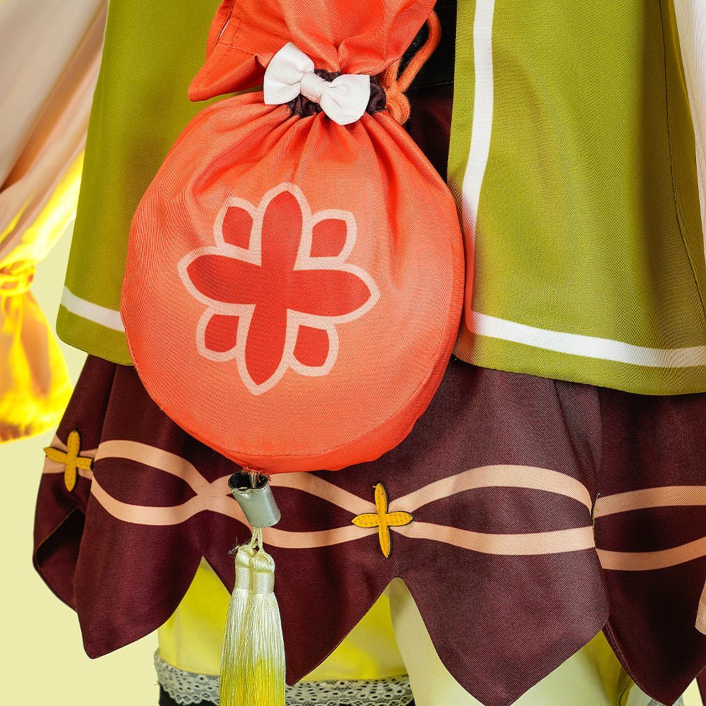 Costume Cosplay Genshin Impact Yaoyao - Tenue de Rôle de Qualité Premium