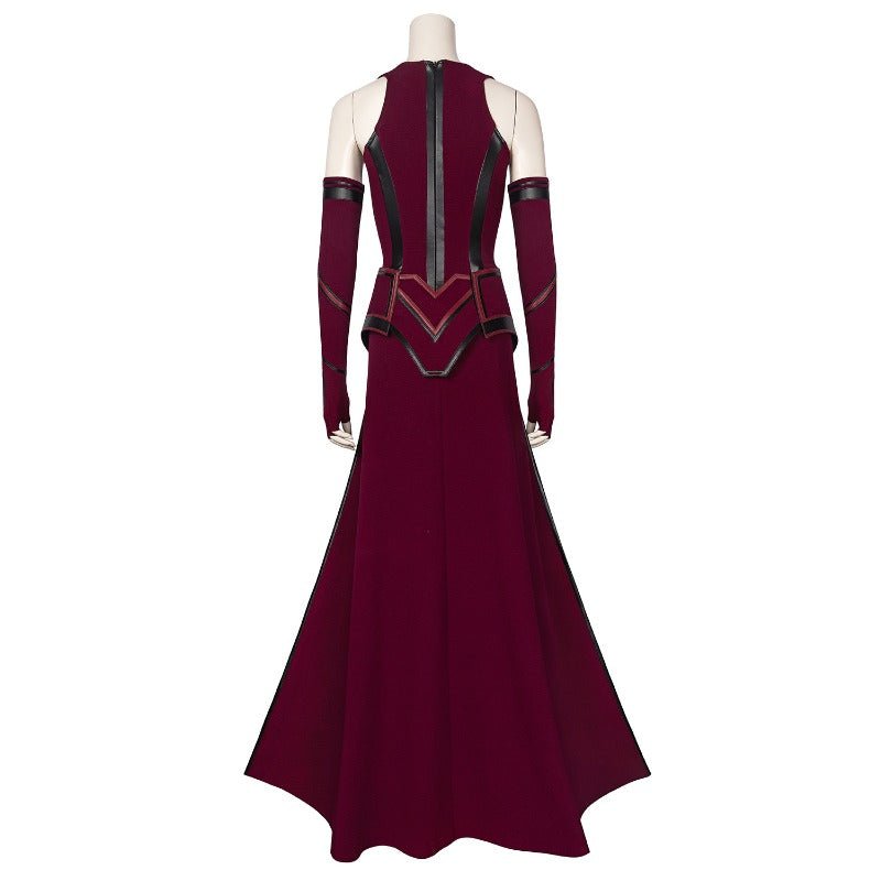 Costume Cosplay Scarlet Witch 2021 WandaVision Nouveau Costume Wanda pour Halloween