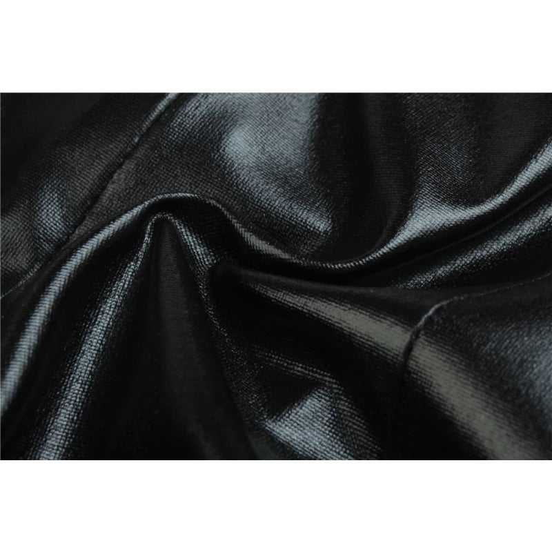 Costume de Superhéroïne Ms.Shiny - Ceinture Rouge Cosplay Film Halloween pour Femmes