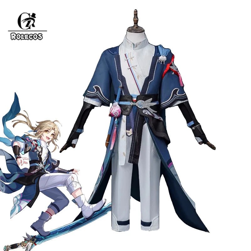 Costume Cosplay Yanqing de Honkai Star Rail - Élégant et Stylé pour Homme