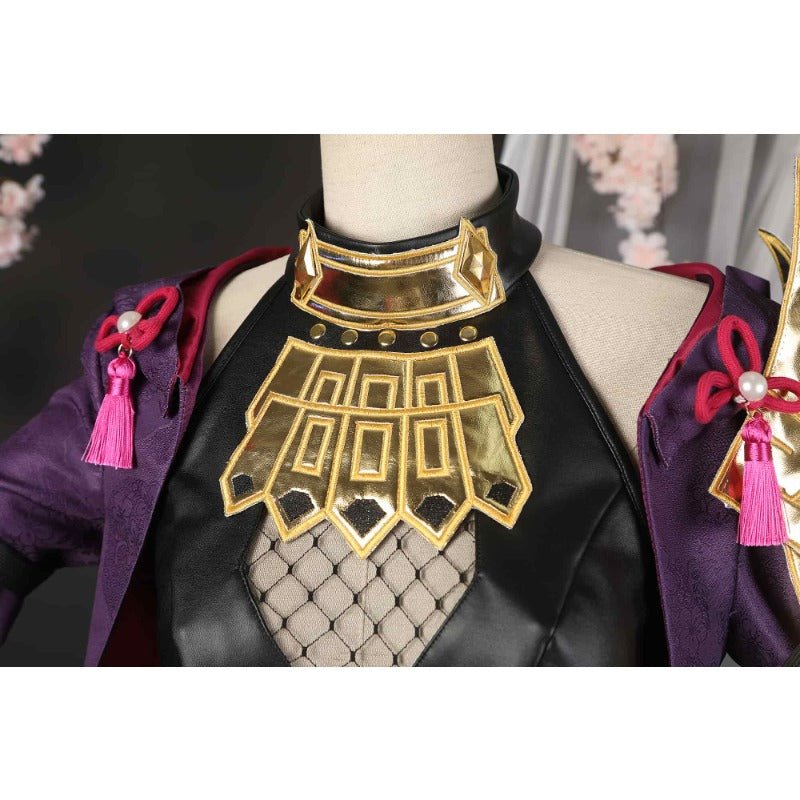 Costume Cosplay Genshin Impact Kuki Shinobu - Tenue Ninja