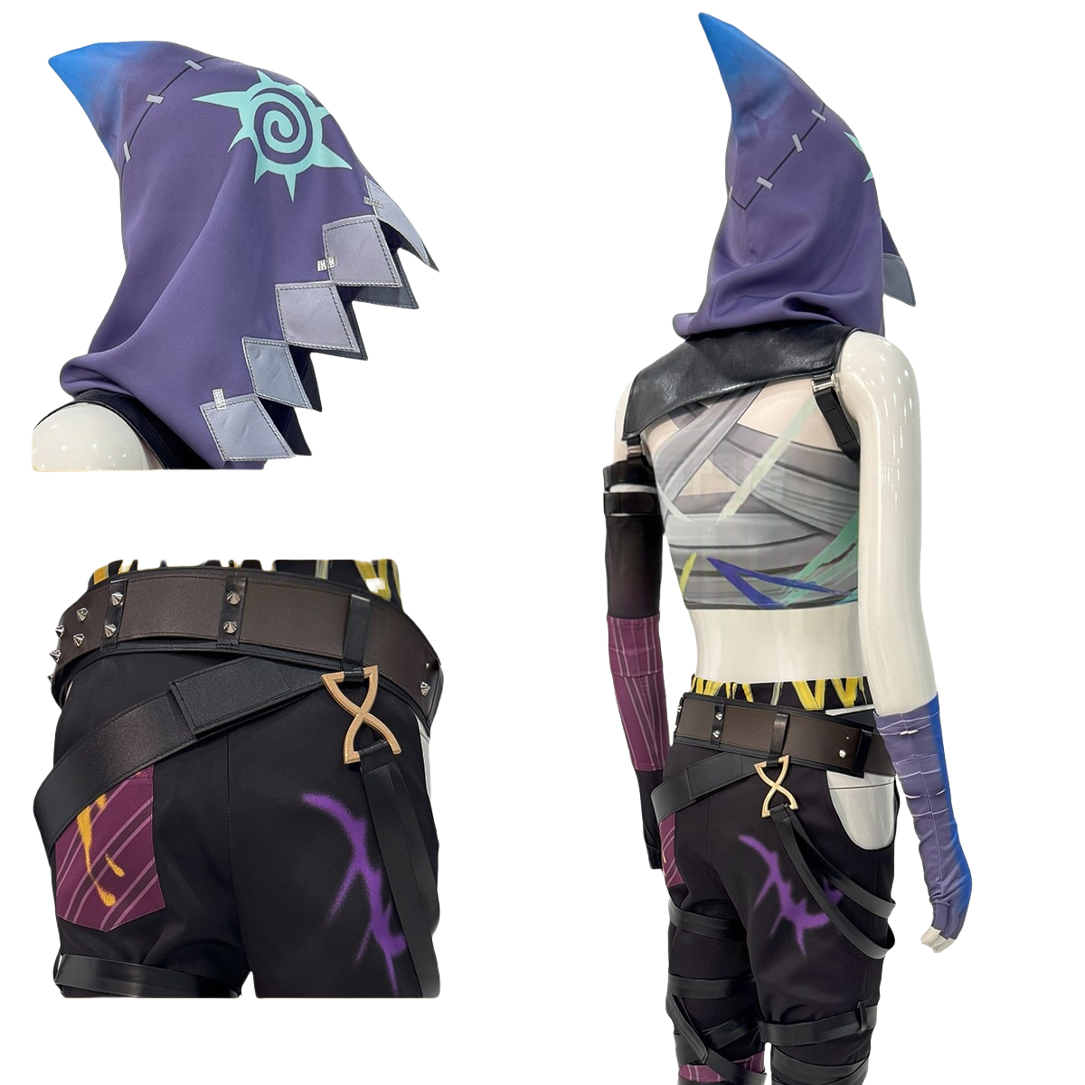 Costume Cosplay Jinx Arcane League of Legends - Qualité Premium