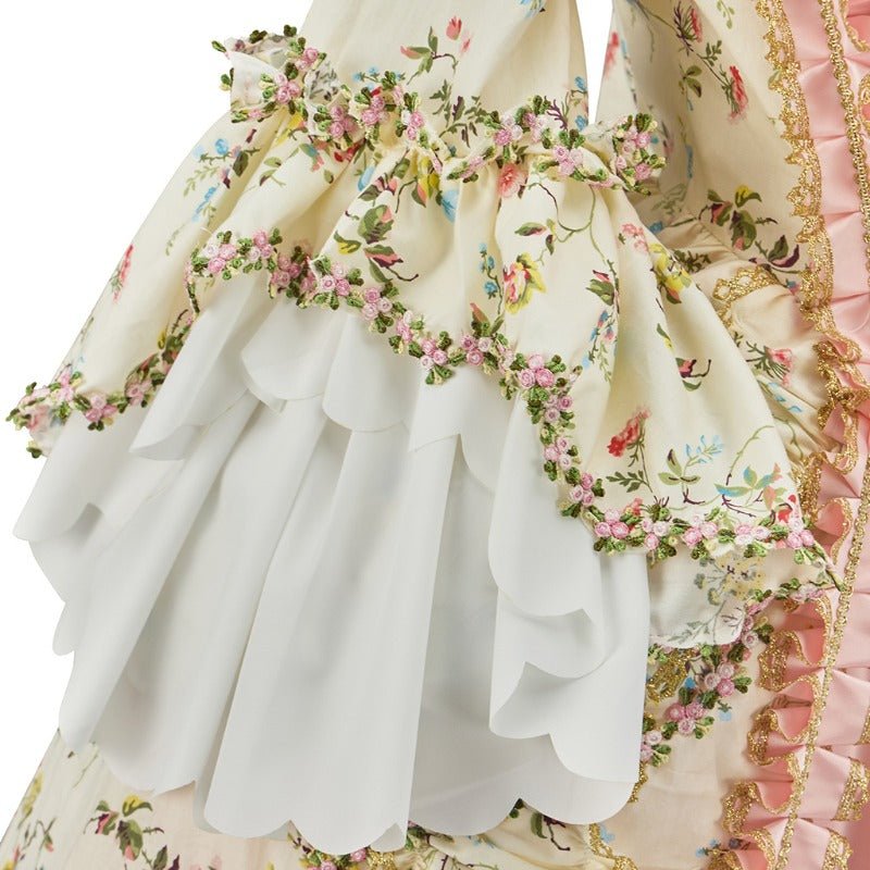 Robe Médiévale Élégante Rococo pour Costume de Cosplay