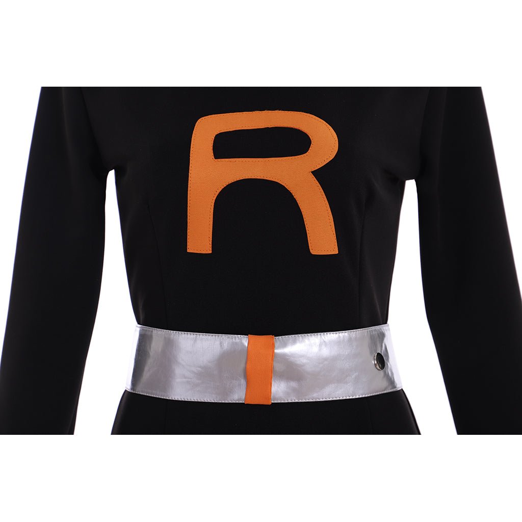 Costume Cosplay Grunt Team Rocket Homme - Édition Authentique A Uniforme Team Rocket