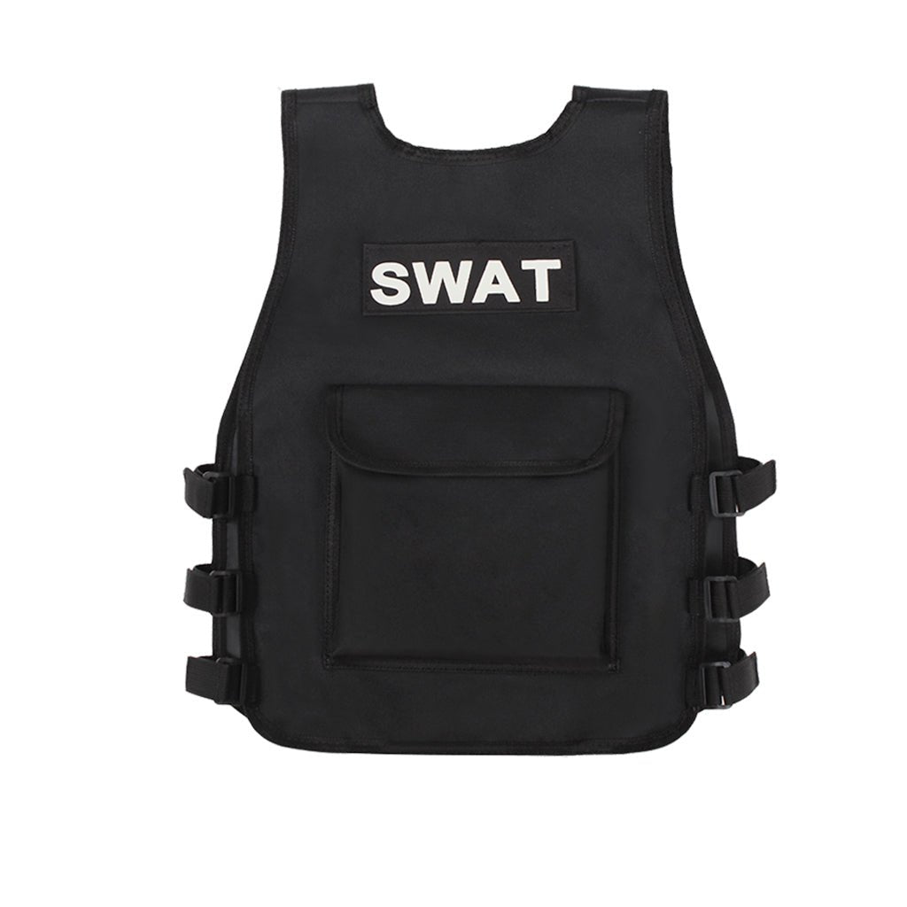 Gilet tactique Airsoft pour enfants, Veste de chasse camouflage, Costume cosplay tactique, Gilet de sniper pour jeux de guerre CS