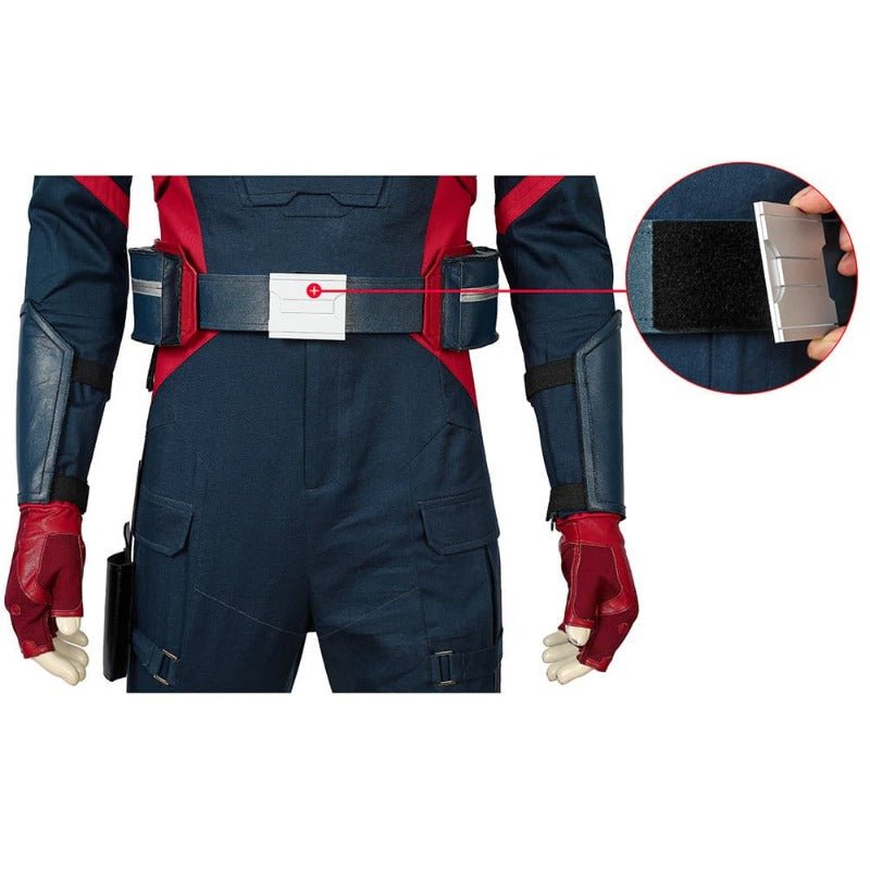 Costume Cosplay Capitaine America Faucon et Soldat de l'Hiver Agent des États-Unis pour Halloween