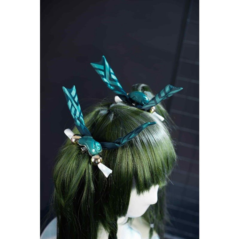 Costume Cosplay Zenless Zone Zero Qing Yi - Veste, Shorts et Accessoires Ensemble Femme pour Halloween