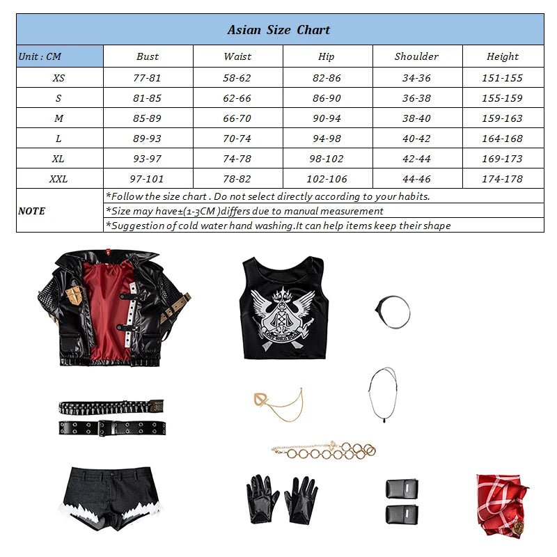 Costume Cosplay Lucy de Zenless Zone Zero - Membre des Fils de Calydon Luciana de Montefio