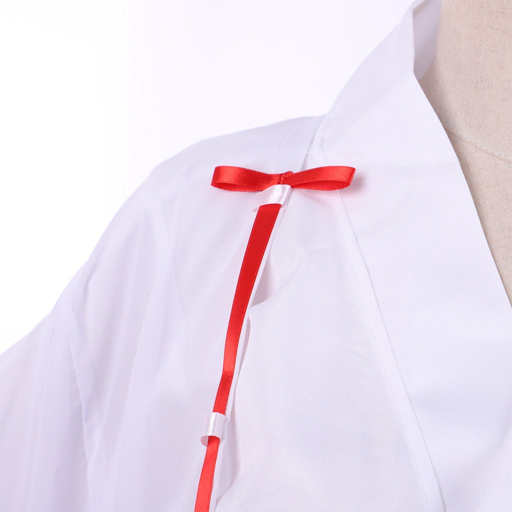 Ensemble complet de costume de kimono de Kikyo d'Inuyasha pour cosplay