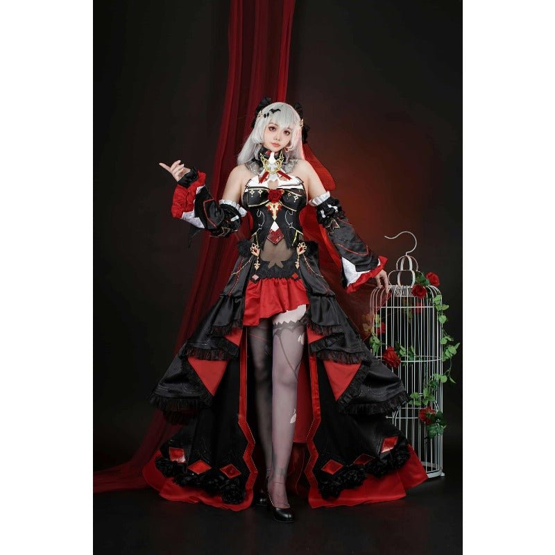 Costume Cosplay Jupe de Theresa Apocalypse - Série de Jeu Honkai Impact 3 pour Femmes