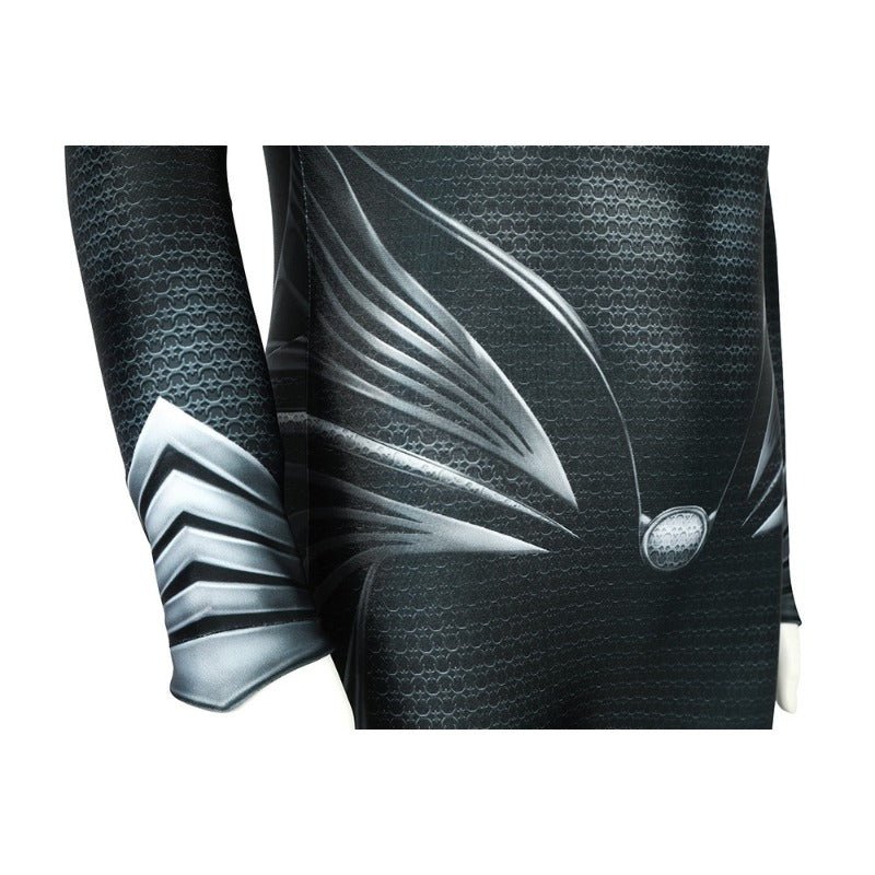 Costume Cosplay Enfant Super Héros Clark Kent Costume Noir pour Enfants - Parfait pour Halloween et Événements Cosplay