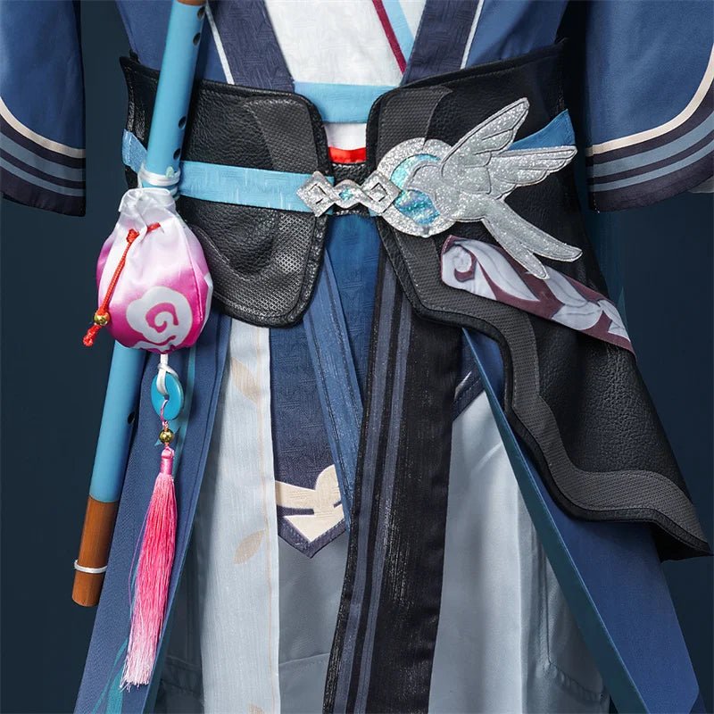 Costume Cosplay Yanqing de Honkai Star Rail - Élégant et Stylé pour Homme