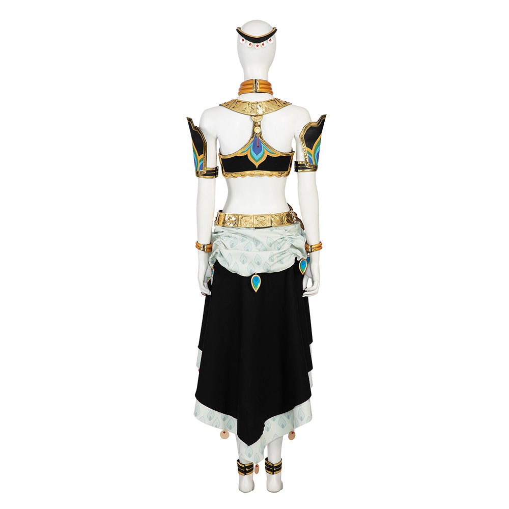 Costume de Cosplay Princesse Riju de The Legend of Zelda: Les Larmes du Royaume