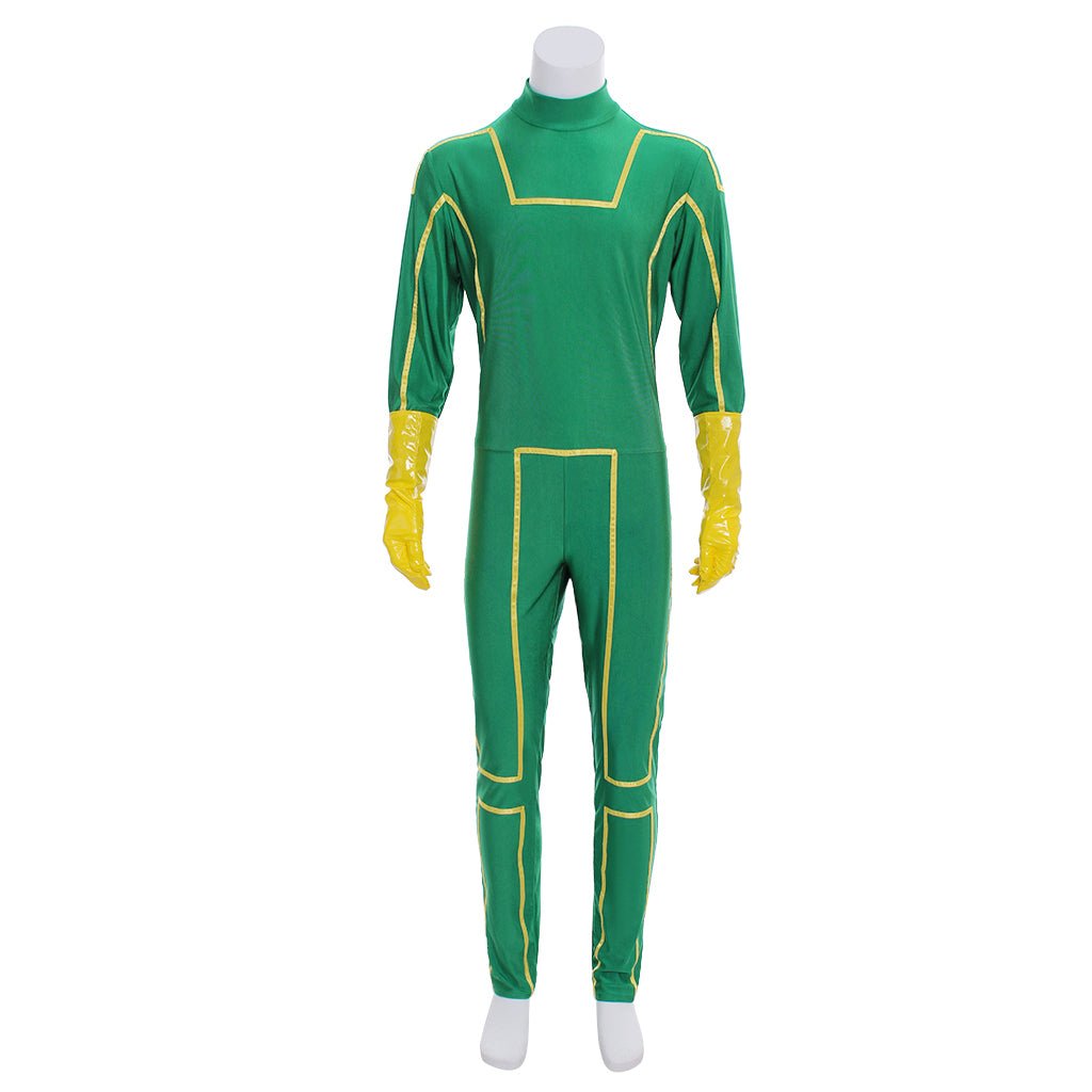 Costume Cosplay Dave Lizewski Kick-Ass - Tenue Verte pour Hommes