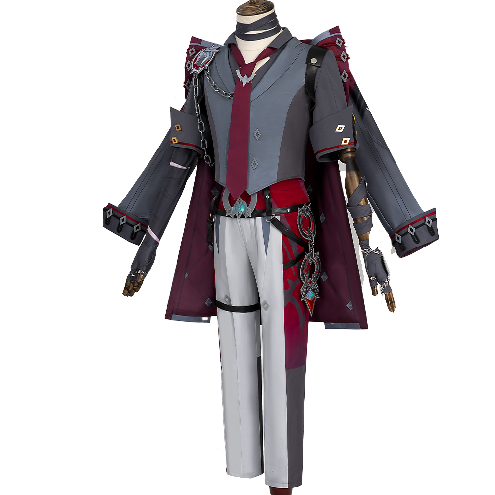 Costume Cosplay Wriothesley Genshin Impact - Tenue de Jeu de Haute Qualité