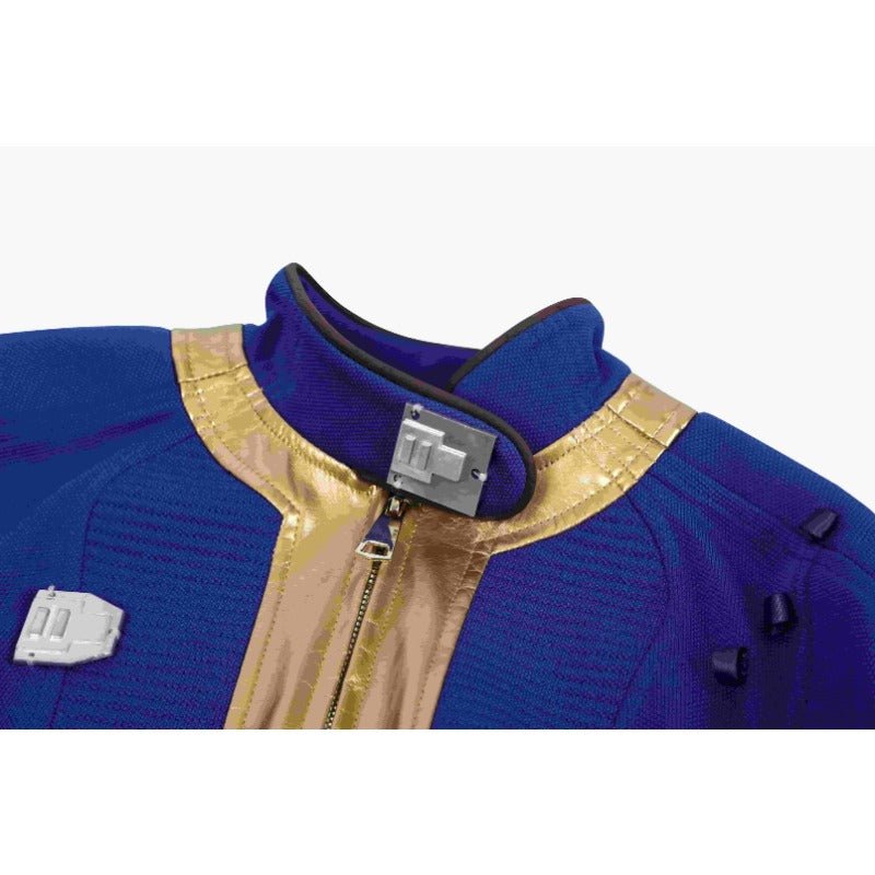Costume Cosplay Game Fall Vault 75 - Combinaison, Armure, Protège-mains & Accessoires pour Halloween