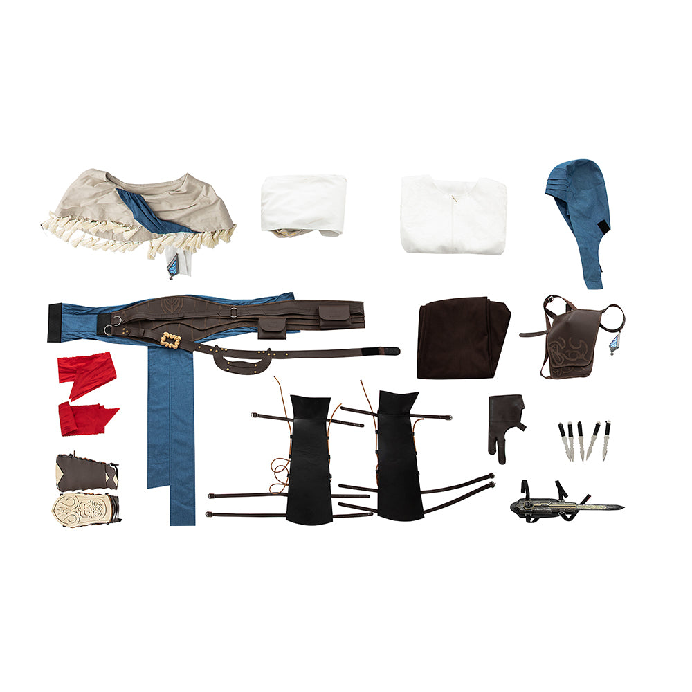 Costume Cosplay Basim d'Assassin's Creed Mirage pour les Amateurs de Jeu