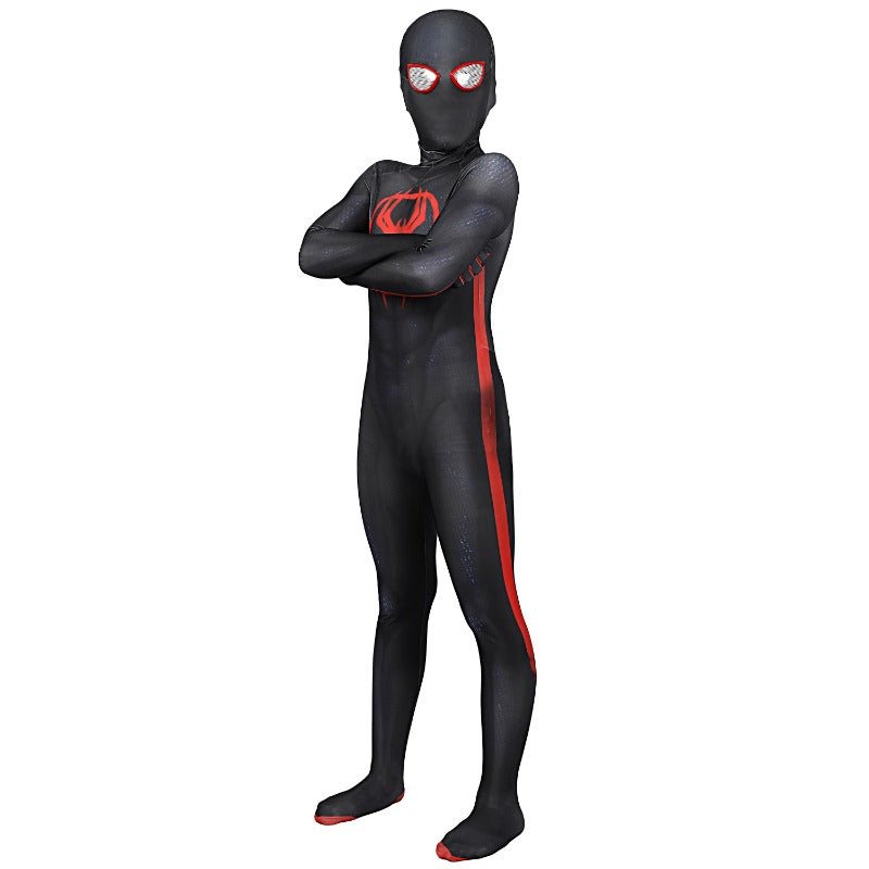 Costume Cosplay Miles Morales Enfants – À Travers le Spider-Verse Tenue Super Héros