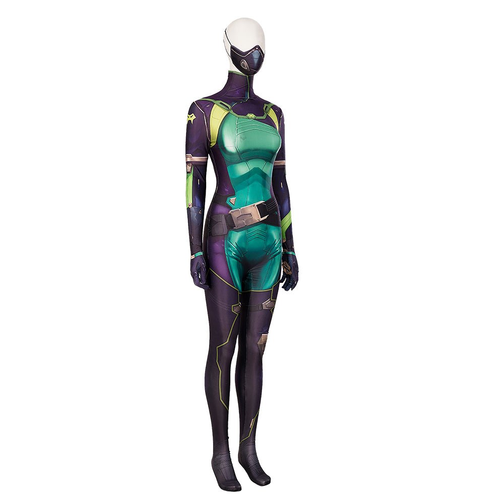 Costume Cosplay Viper Valorant - Tenue Premium de Personnage de Jeu