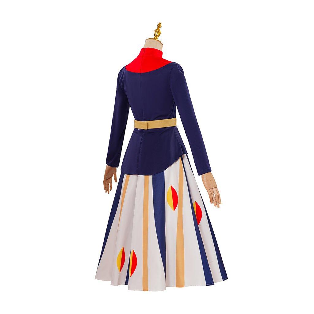 Costume Cosplay Franny Robinson pour Femmes Adultes | Haut Imprimé & Jupe Uniforme Halloween