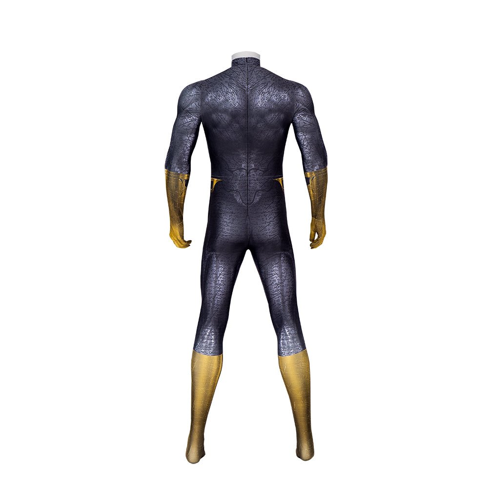 Costume Cosplay Black Adam Complet avec Robe et Masque pour Hommes - Halloween et Conventions