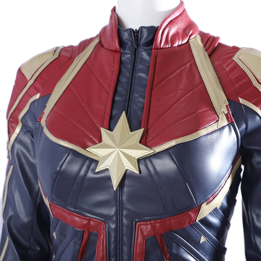 Costume Cosplay Captain Marvel Version Rouge - Tenue de Captain Marvel (Carol Danvers)