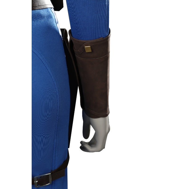 Costume Cosplay Lucy Vault 33 - Combinaison Bleue pour Femmes avec Accessoires