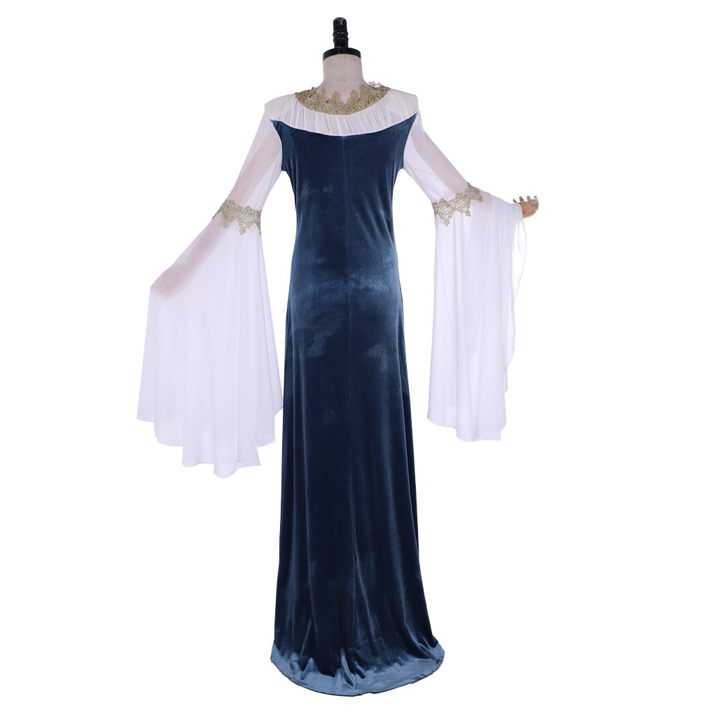 Costume Cosplay Reine Vampire Médiévale Robe Gothique pour Femmes