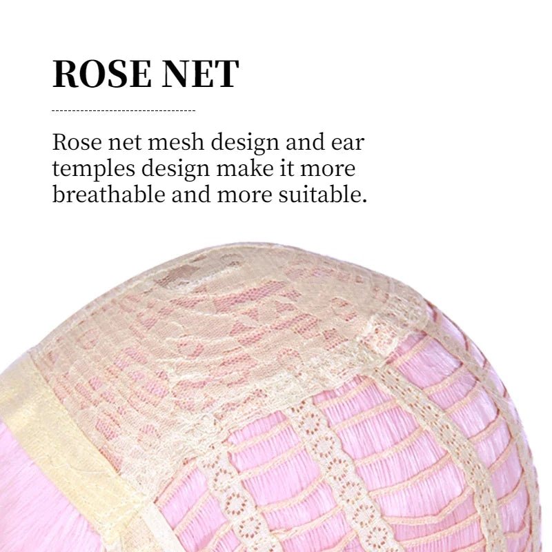 Perruque Cosplay Seraphine Rose Cristal LOL 85cm Femme Longue Dégradé