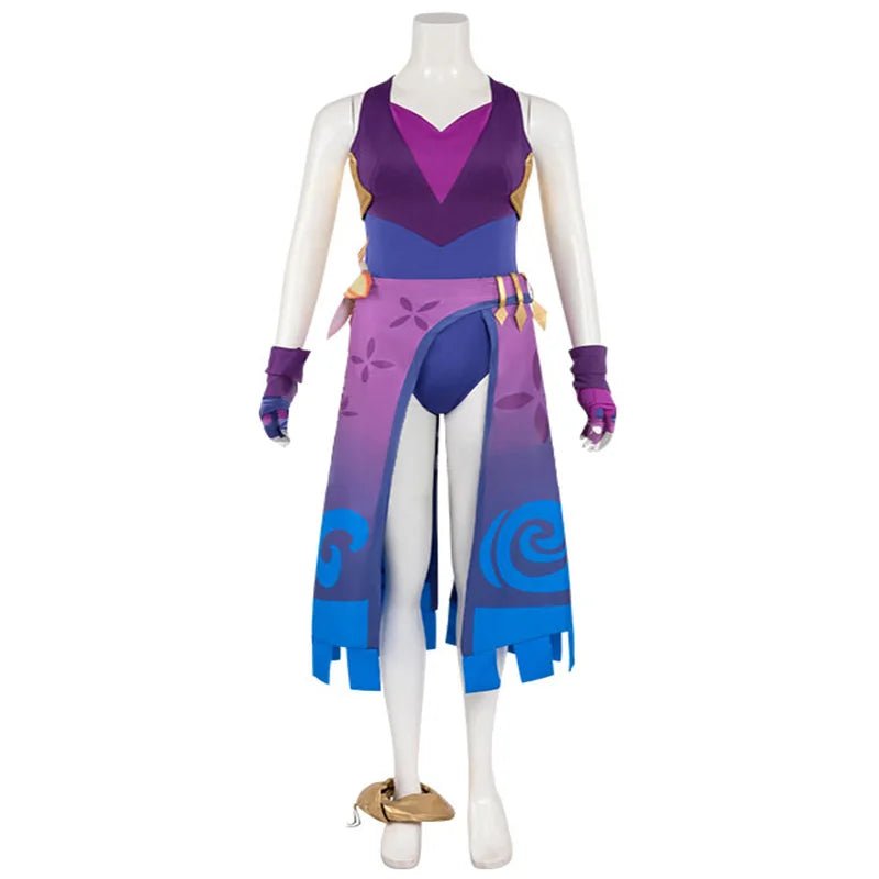 Costume Cosplay LOL Pool Party Syndra - Robe Sexy pour Halloween et Carnaval