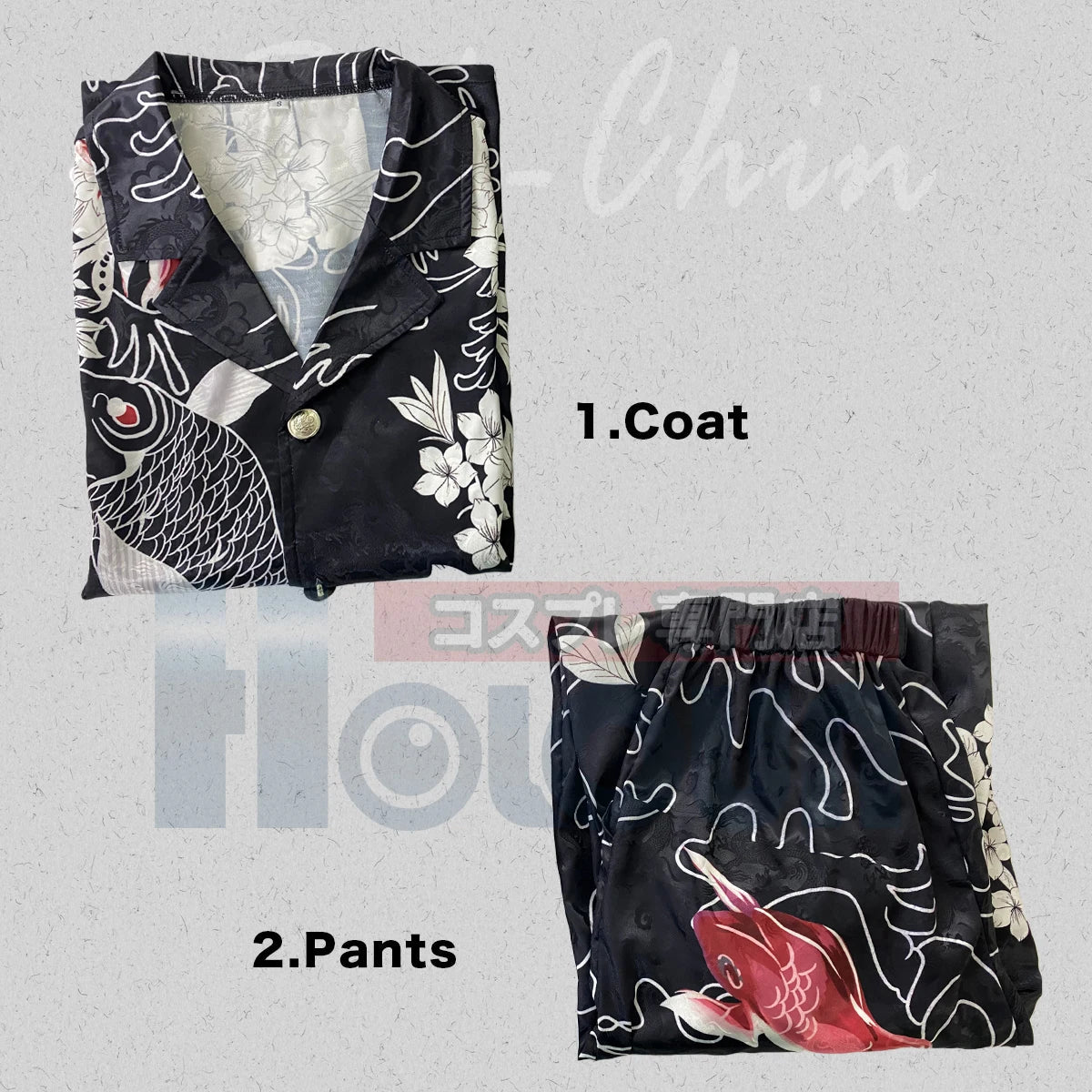 Costume Cosplay Tokyo Revengers Haruki Hayashida Pah-Chin Chemise 2PCS Tenue Décontractée Printemps Été Halloween Cadeau