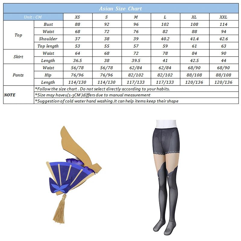 Costume Cosplay Genshin Impact Baal Raiden Shogun Halloween pour Femme - Ensemble Complet