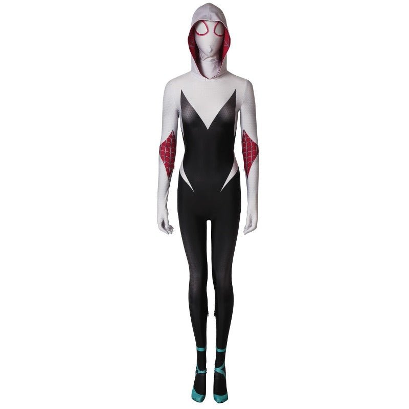 Spider-Gwen Traversée du Spider-Verse Combinaison Cosplay Gwen Stacy Costume Ver2