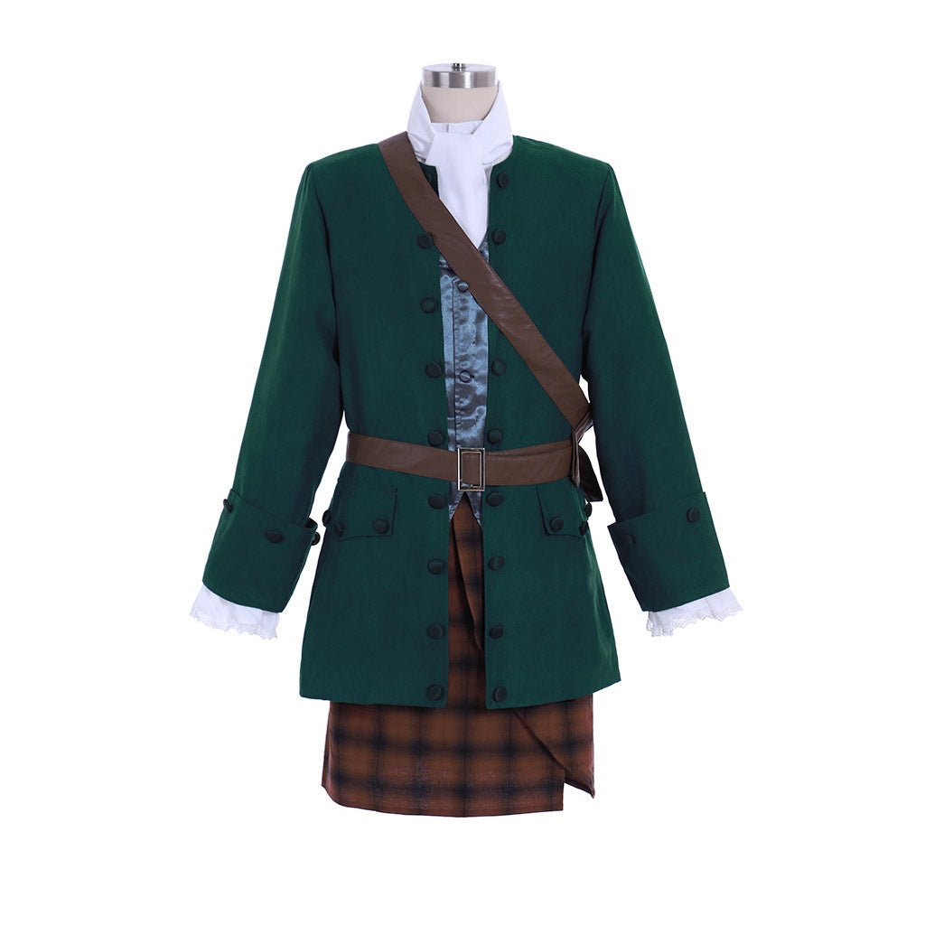 Robe Costume Inspirée d'Outlander | Cosplay des Highlands Écossais pour Femmes