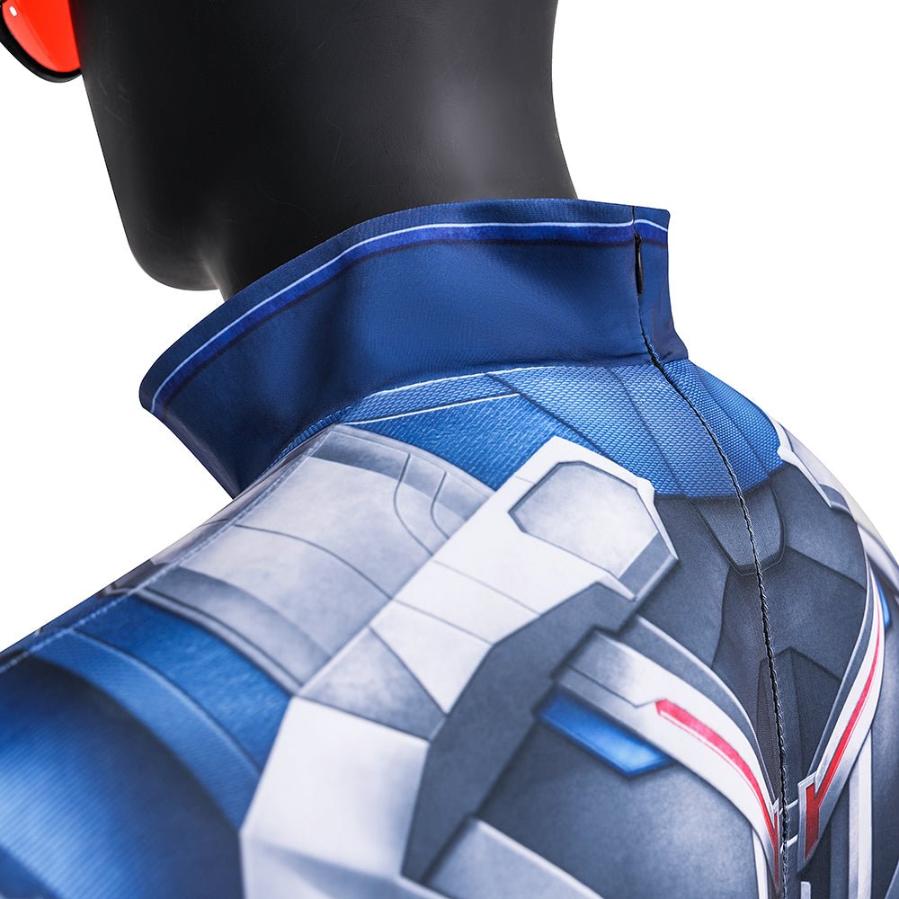 Film Marvel : Capitaine America 4 Nouveau Costume Capitaine America - Costume Cosplay Premium