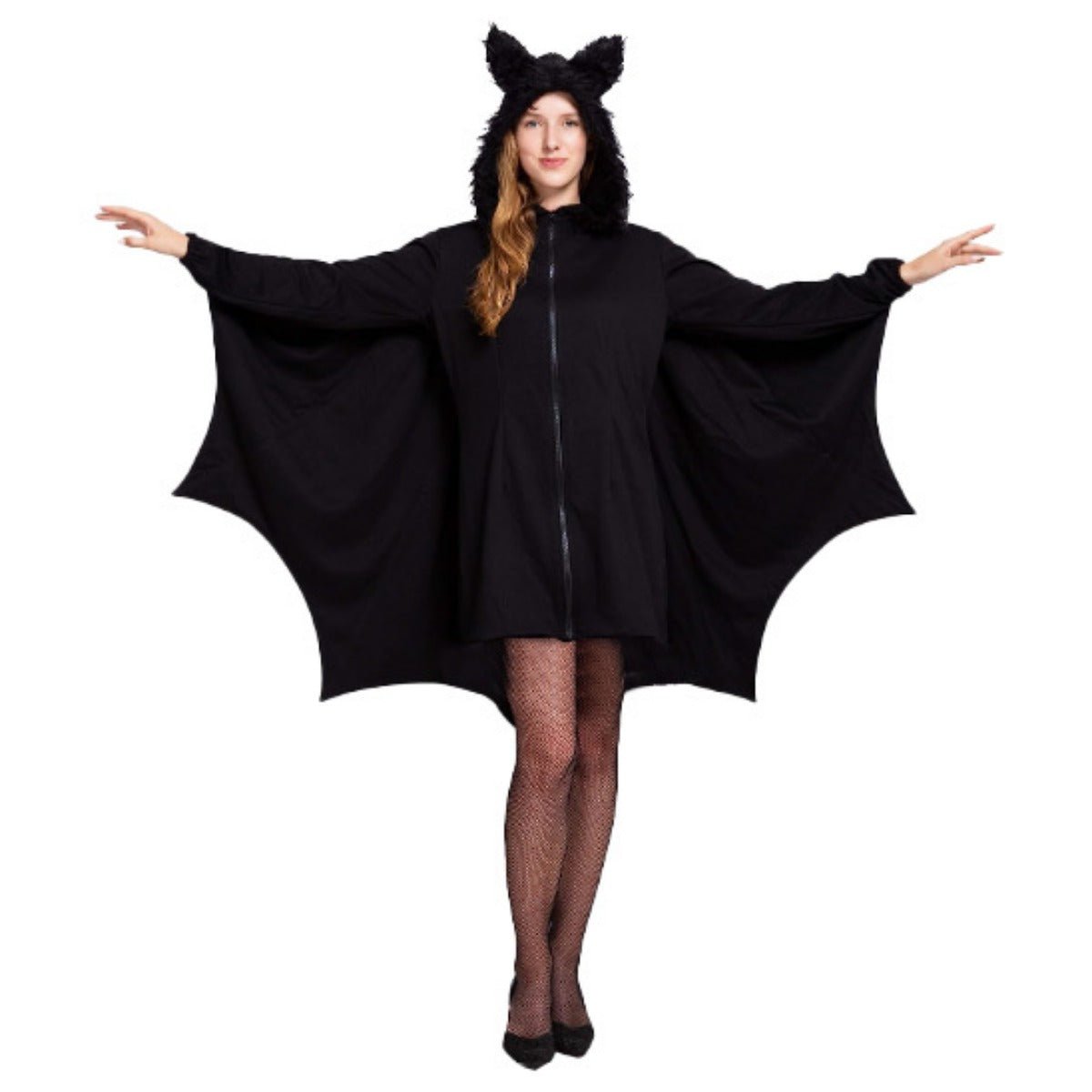 Costume Halloween Chauve-Souris Vampire pour Femmes - Tenue Cosplay Gothique avec Ailes de Chauve-Souris