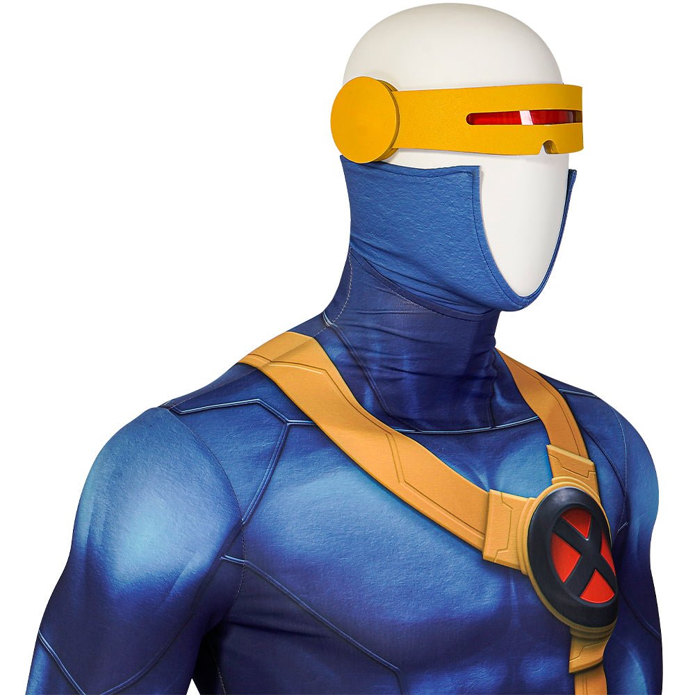 Costume Cosplay Cyclops de la Série Animée X-Men 1997 - Qualité Premium