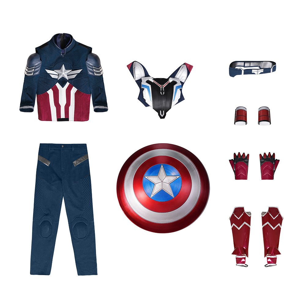 Costume Cosplay Capitaine America 4 - Falcon Édition Capitaine America