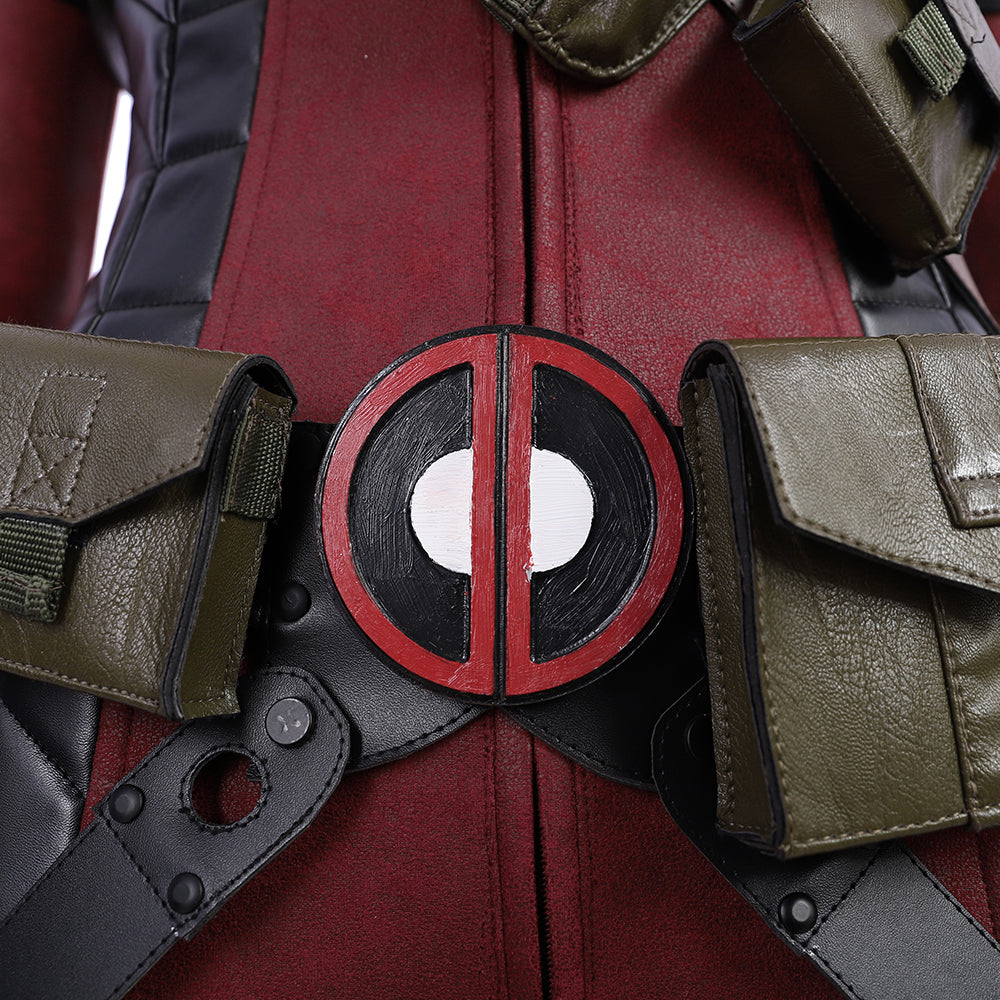 Costume Cosplay Femme Deadpool - Tenue Anime Deadpool de Haute Qualité pour Femmes