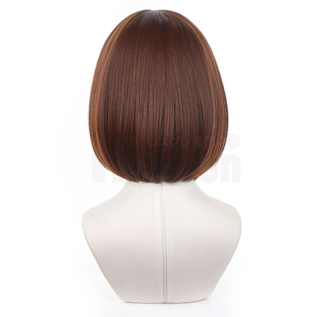 Perruque Cosplay Shoko Ieiri Jujutsu Kaisen en Fibre Synthétique Résistante à la Chaleur Taille Ajustable pour Halloween Noël Fêtes