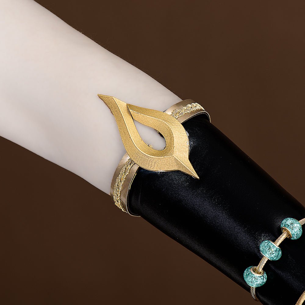 Costume Cosplay Honkai Star Rail Yunli Complet avec Perruque et Accessoires | Uniforme de Personnage de Jeu