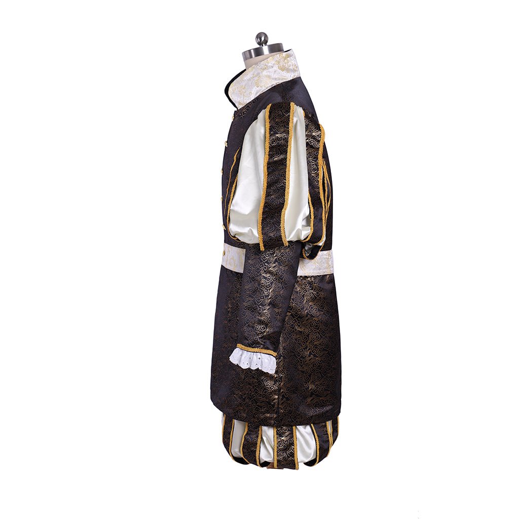 Costume Royal Tudor Médiéval - Costume de Prince Renaissance pour Homme pour Scène & Reconstitution | L'AniMirage