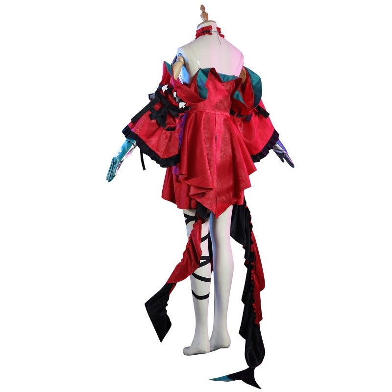 Costume Cosplay Arknights Skadi 2ème Anniversaire pour Femme