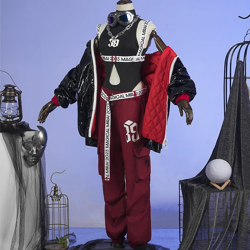 Costume Cosplay Hatsune Miku Magical Mirai 2023 – Uniforme Anime Inspiré