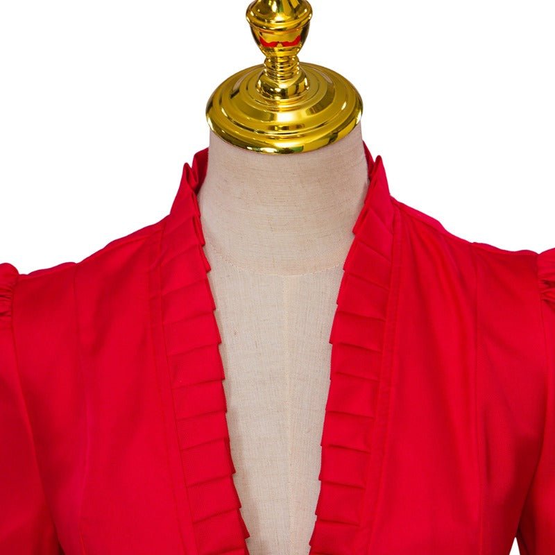 Robe Gothique Médiévale Vintage – Costume Cosplay Femme à Manches Longues et Silhouette Cintrée