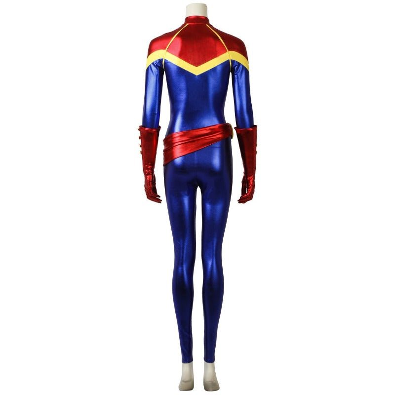 Costume Cosplay Enfant Capitaine Marvel - Combinaison Avengers pour Halloween