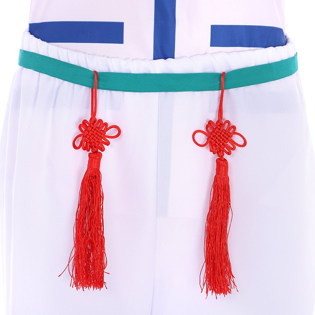 Costume Cosplay Akaza Demon Slayer - Troisième Lune Suprême avec Perruque