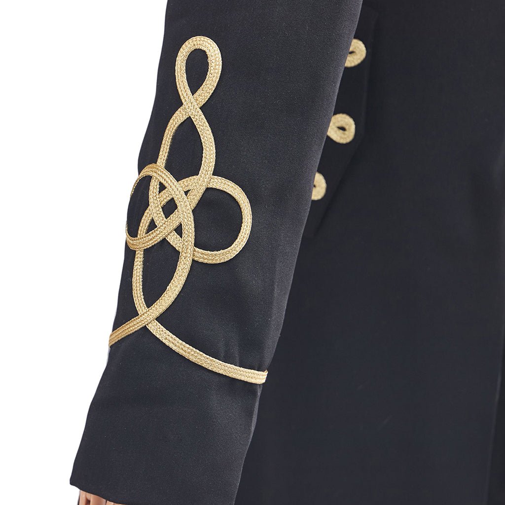 Manteau Militaire Long Style Punk pour Femmes - Costume de Cosplay